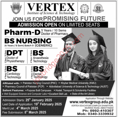 Vertex institute of Science & Technology